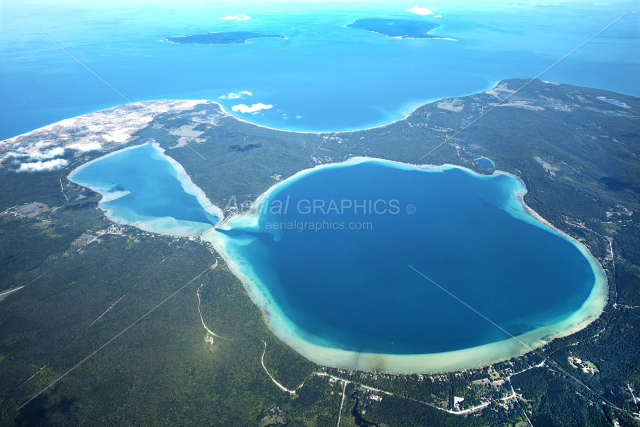 Glen Lakes, Big & Little in Leelanau County, Michigan